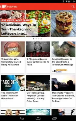 BuzzFeed android App screenshot 2